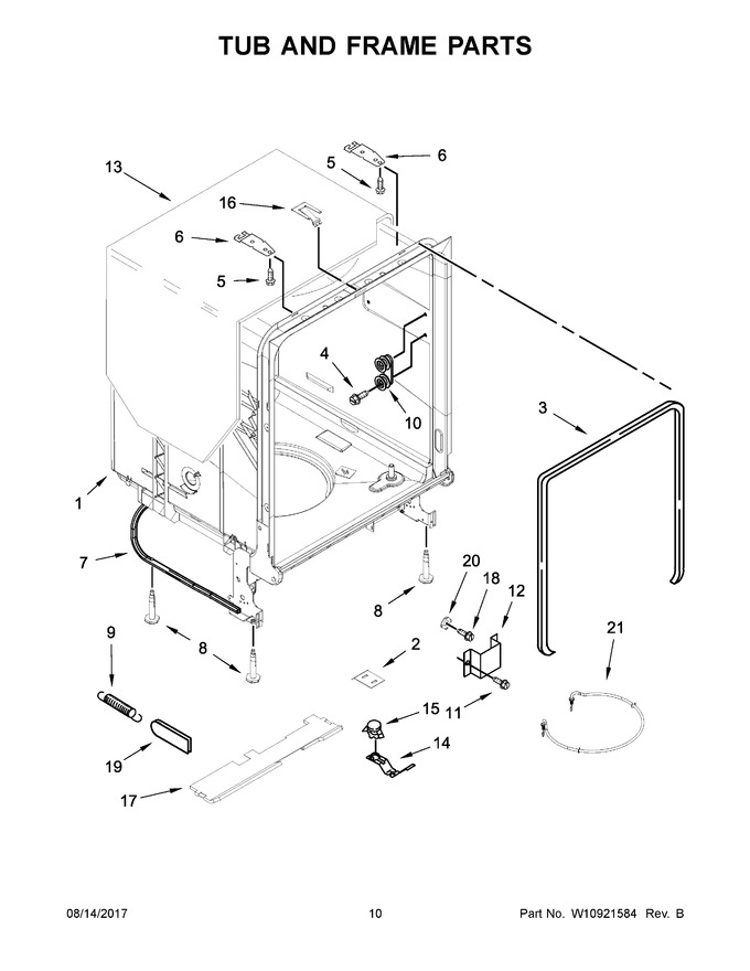 Diagram for WDF545PAFM0