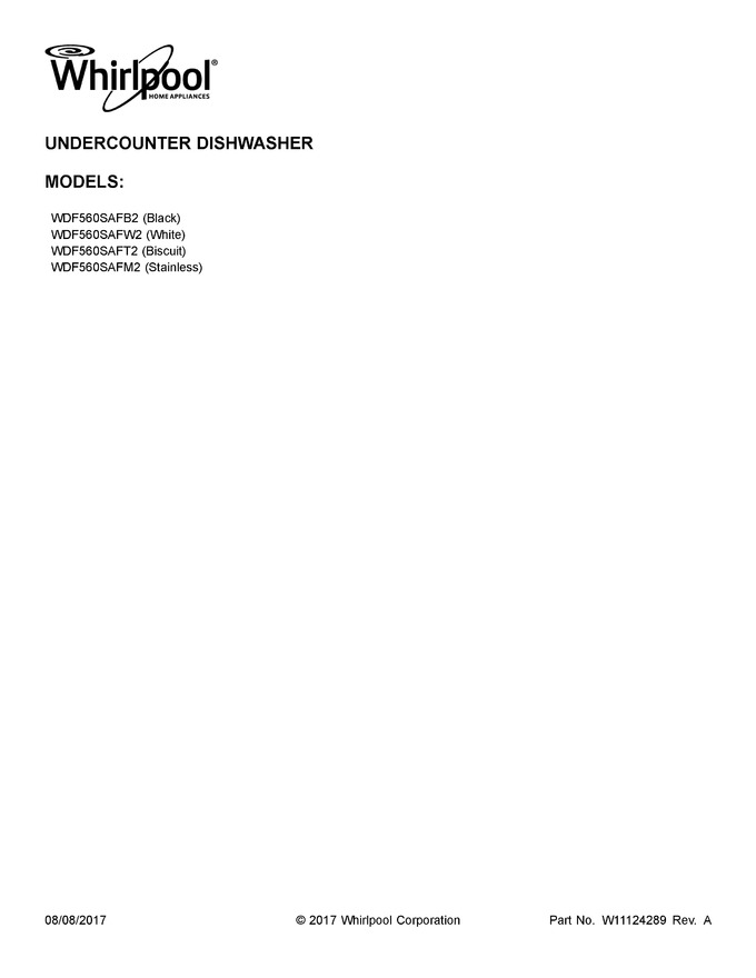 Diagram for WDF560SAFT2