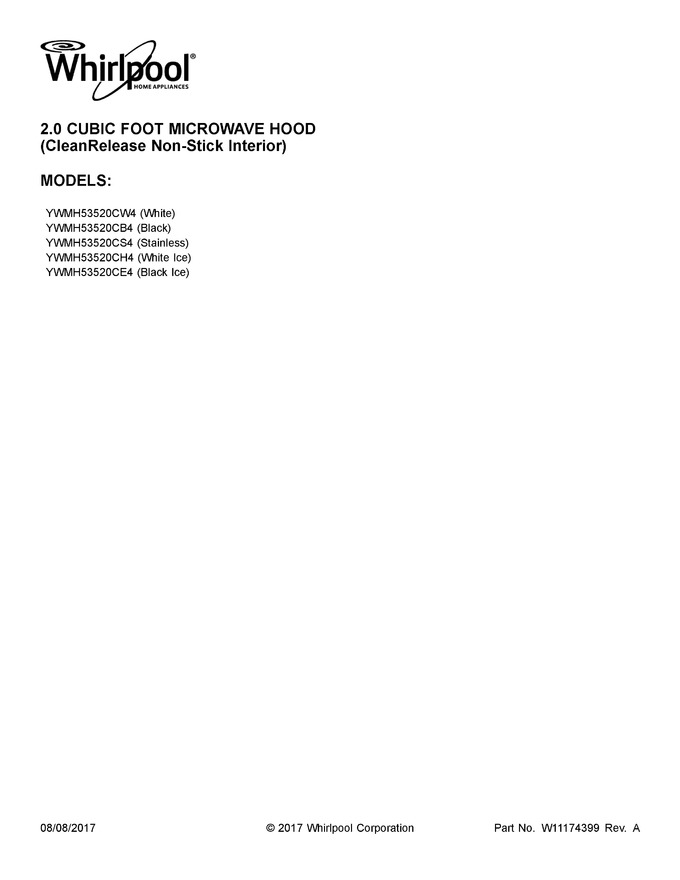Diagram for YWMH53520CW4
