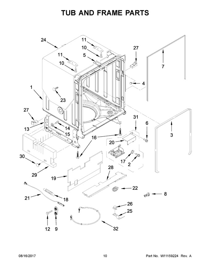 Diagram for KDTE334GBS0