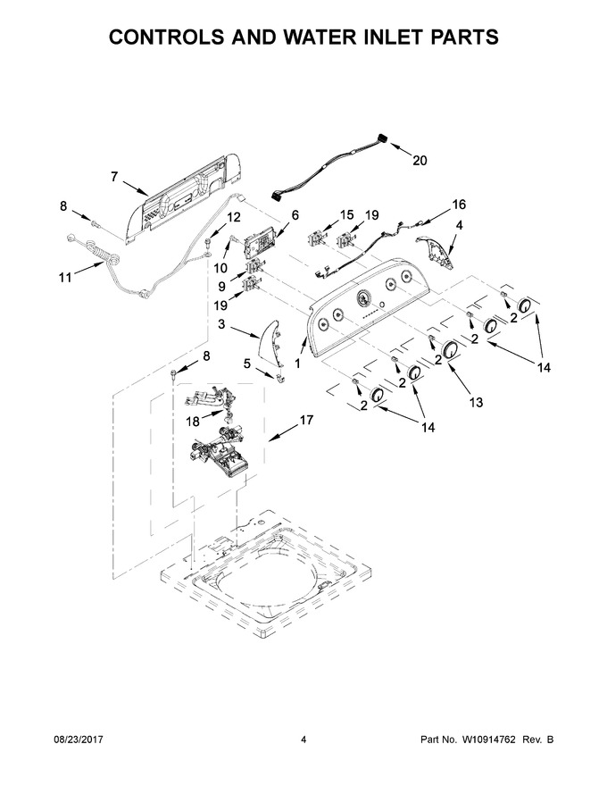 Diagram for WTW4915EW2