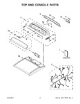 Diagram for 02 - Top And Console Parts