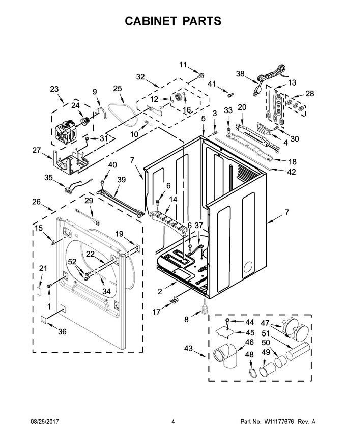 Diagram for WGD8500DR4