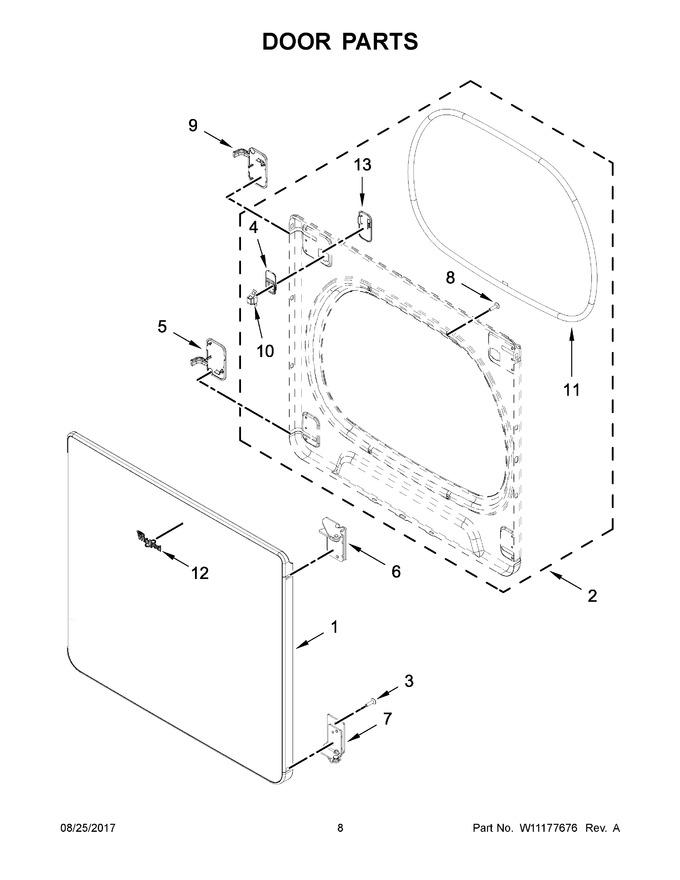 Diagram for WGD8500DR4