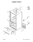 Diagram for 02 - Cabinet Parts