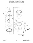 Diagram for 04 - Basket And Tub Parts