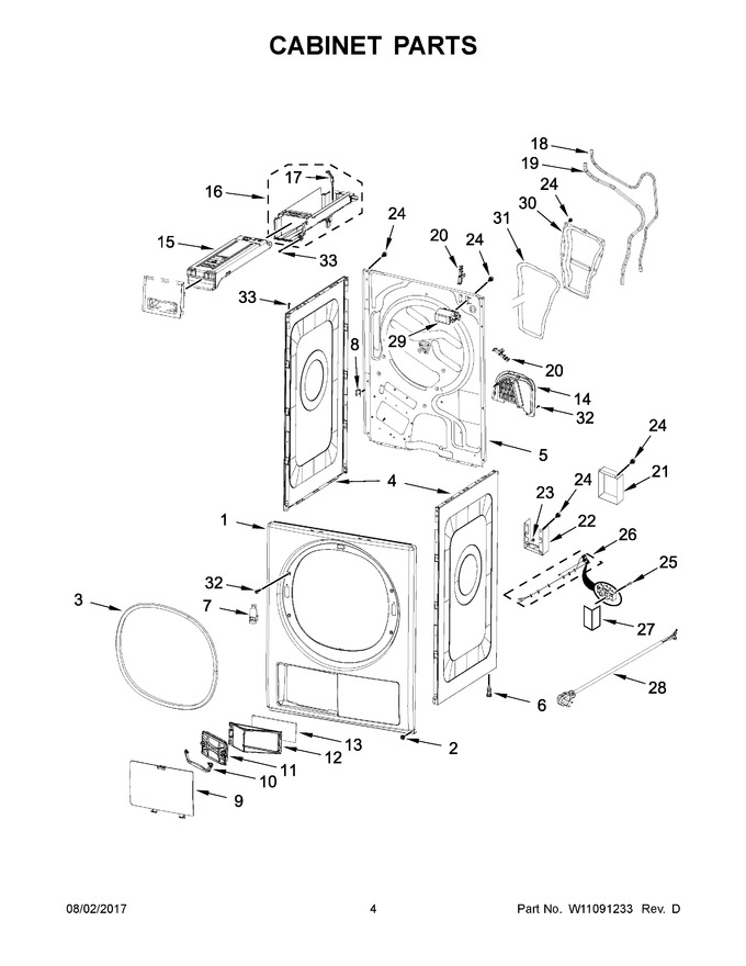 Diagram for YWHD5090GW0