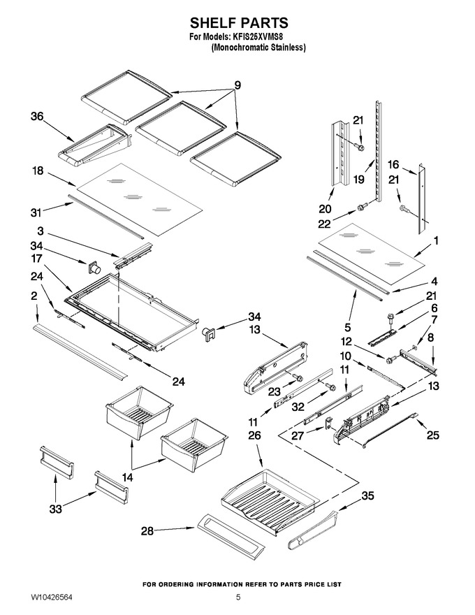Diagram for KFIS25XVMS8