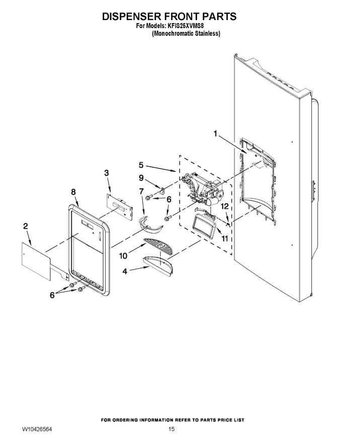 Diagram for KFIS25XVMS8