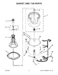 Diagram for 04 - Basket And Tub Parts