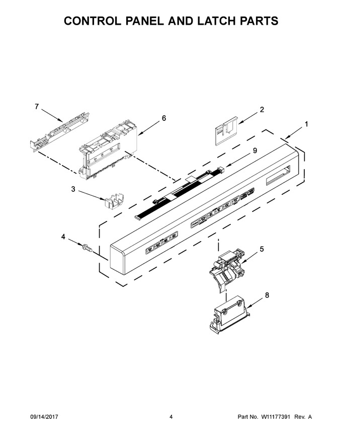 Diagram for KDFE454CSS5