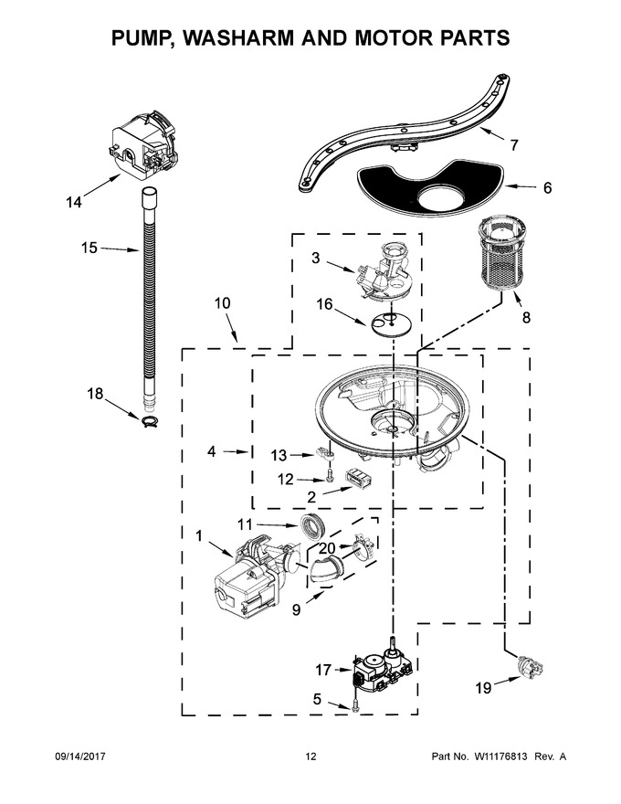 Diagram for KDTE554CSS4