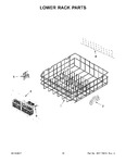 Diagram for 10 - Lower Rack Parts