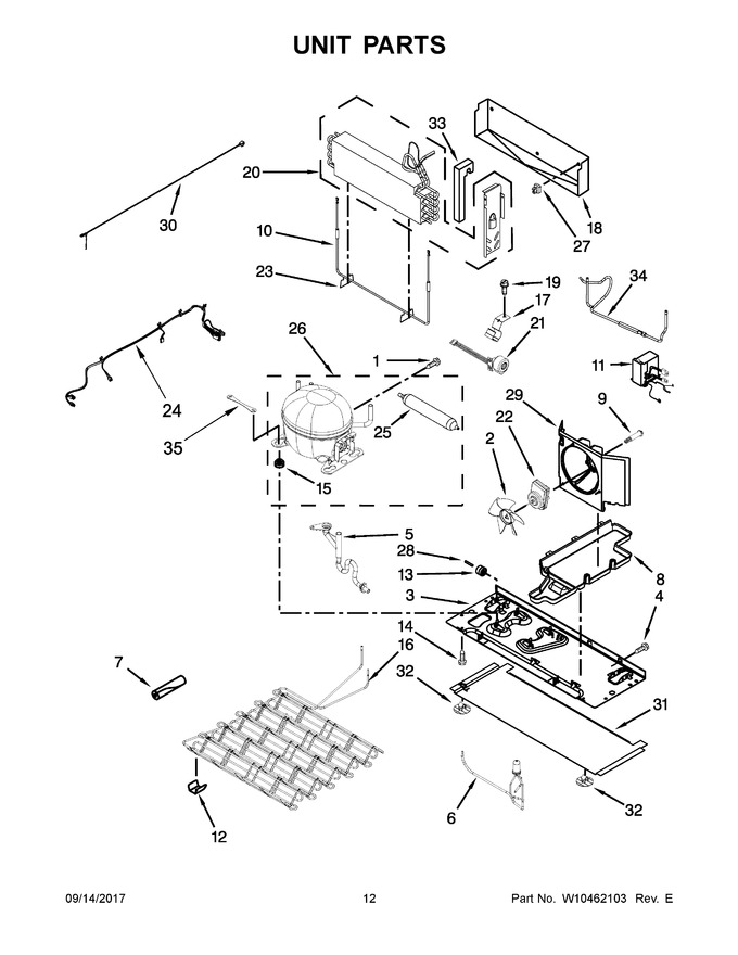 Diagram for WRF989SDAF00