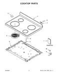 Diagram for 02 - Cooktop Parts
