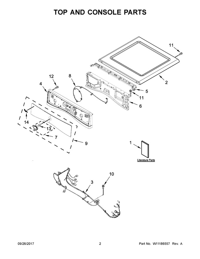 Diagram for YWED92HEFW1