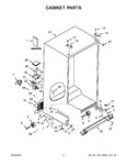 Diagram for 02 - Cabinet Parts