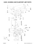 Diagram for 02 - Case, Gearing And Planetary Unit Parts