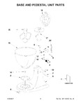 Diagram for 03 - Base And Pedestal Unit Parts