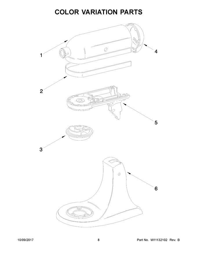 Diagram for 5KSM45AWH0