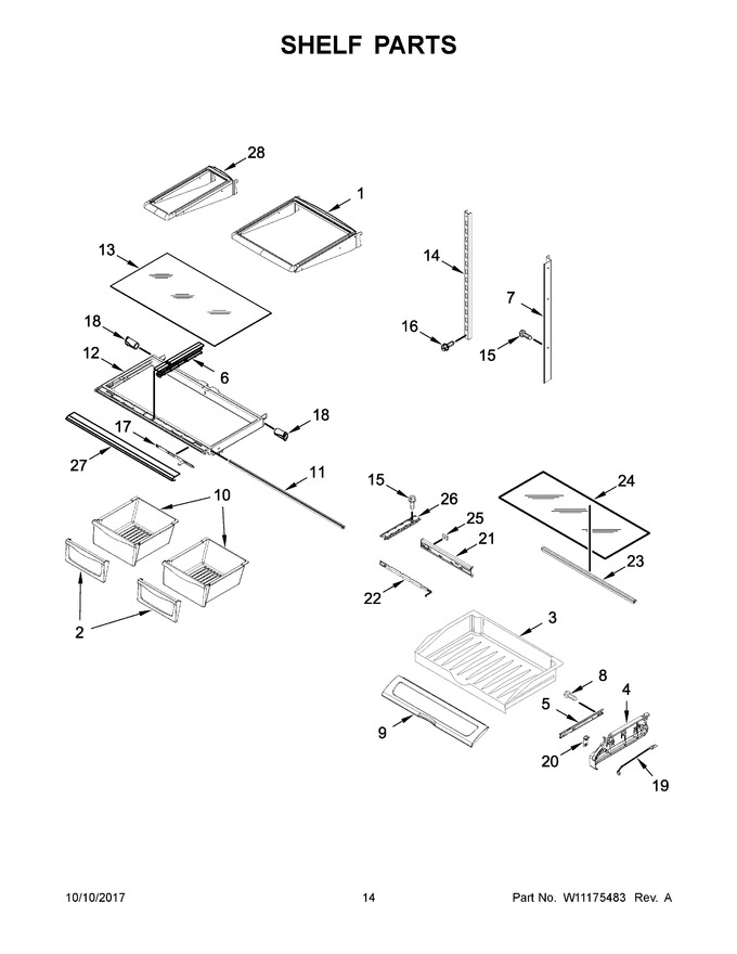 Diagram for WRF555SDFZ04