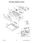 Diagram for 02 - Top And Console Parts
