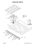Diagram for 02 - Cooktop Parts