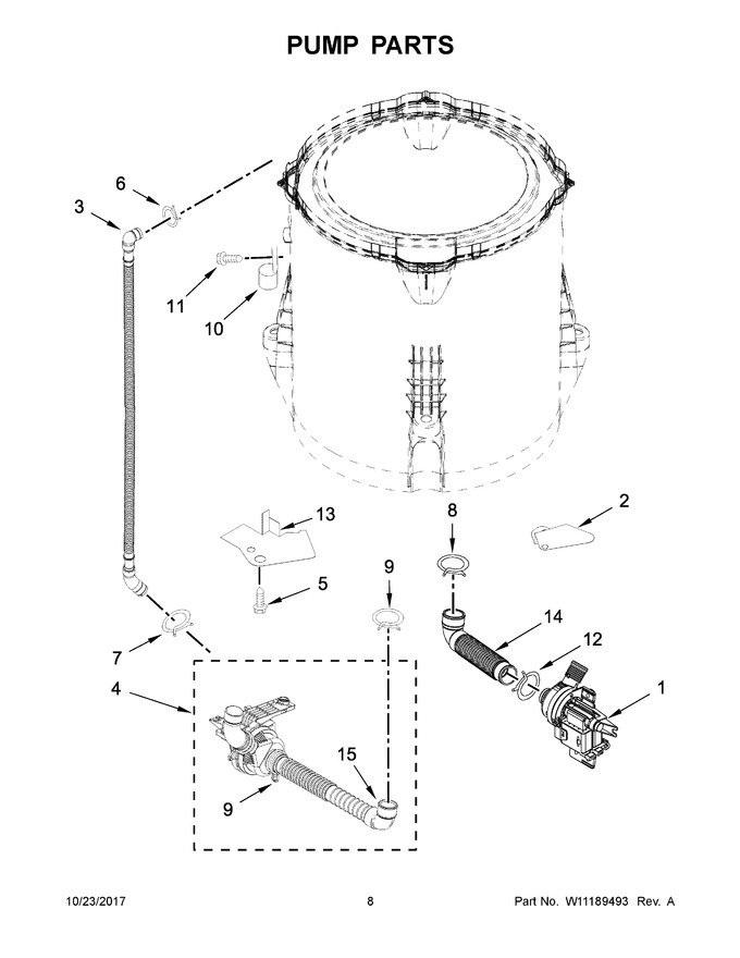 Diagram for WTW8700EC1