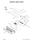 Diagram for 02 - Control Panel Parts