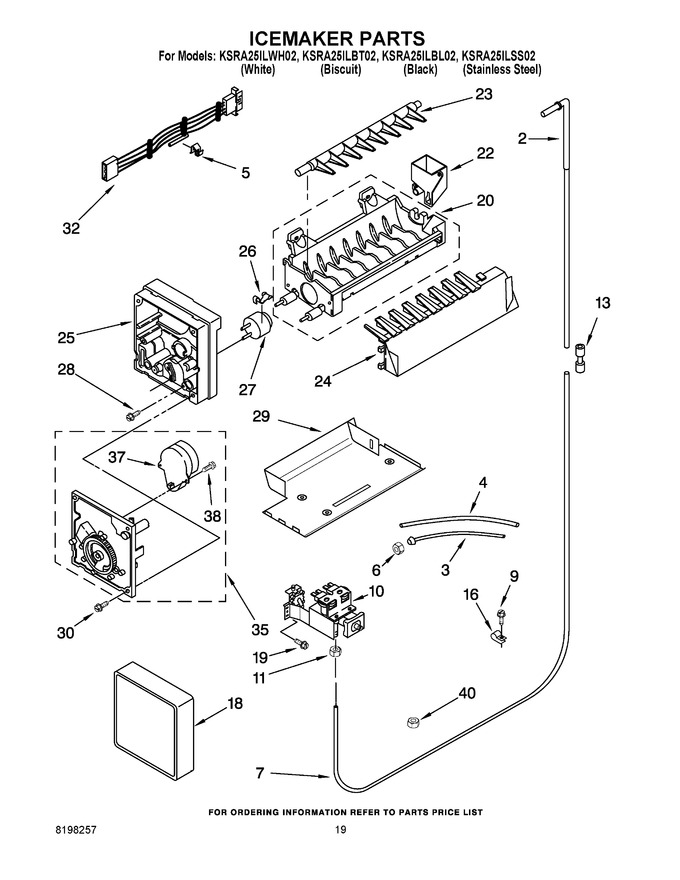 Diagram for KSRA25ILBT02