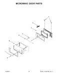 Diagram for 09 - Microwave Door Parts