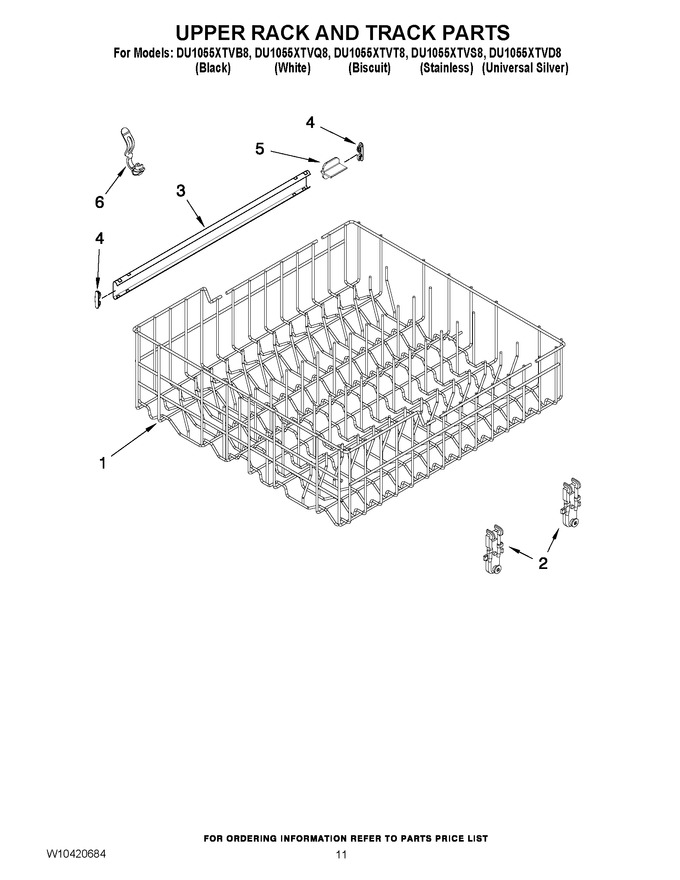 Diagram for DU1055XTVB8
