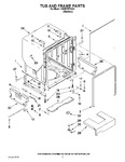 Diagram for 05 - Tub And Frame Parts