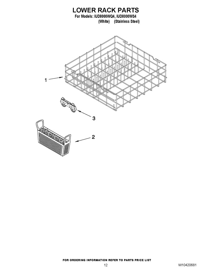Diagram for IUD8000WS4