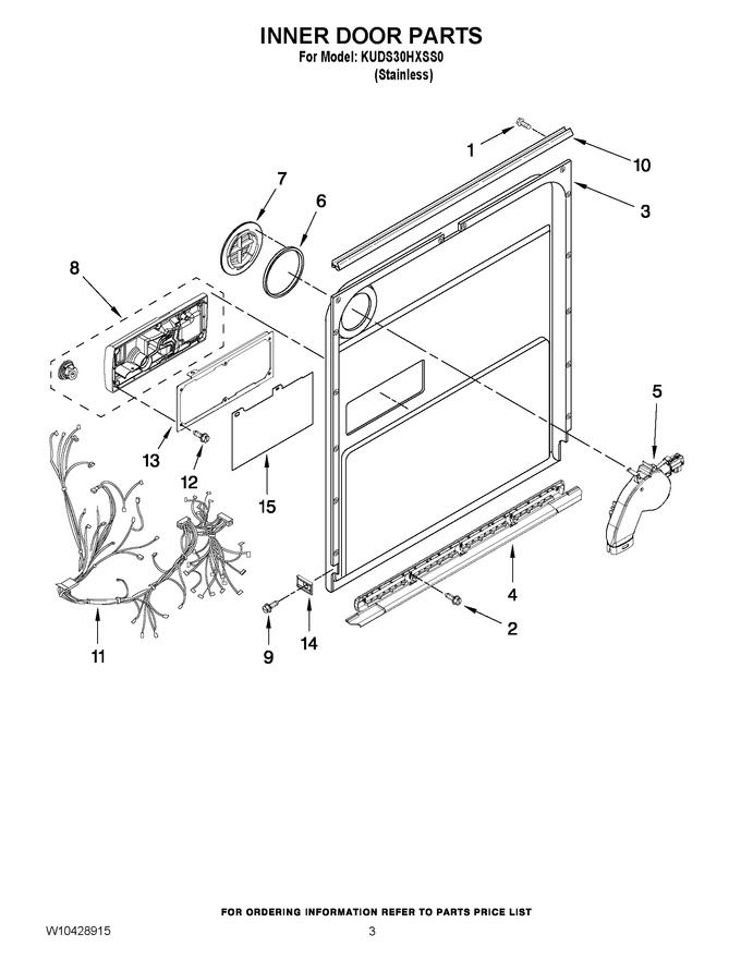 Diagram for KUDS30HXSS0
