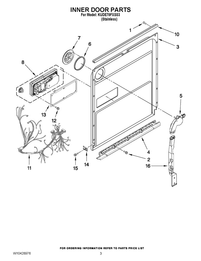 Diagram for KUDE70FXSS3