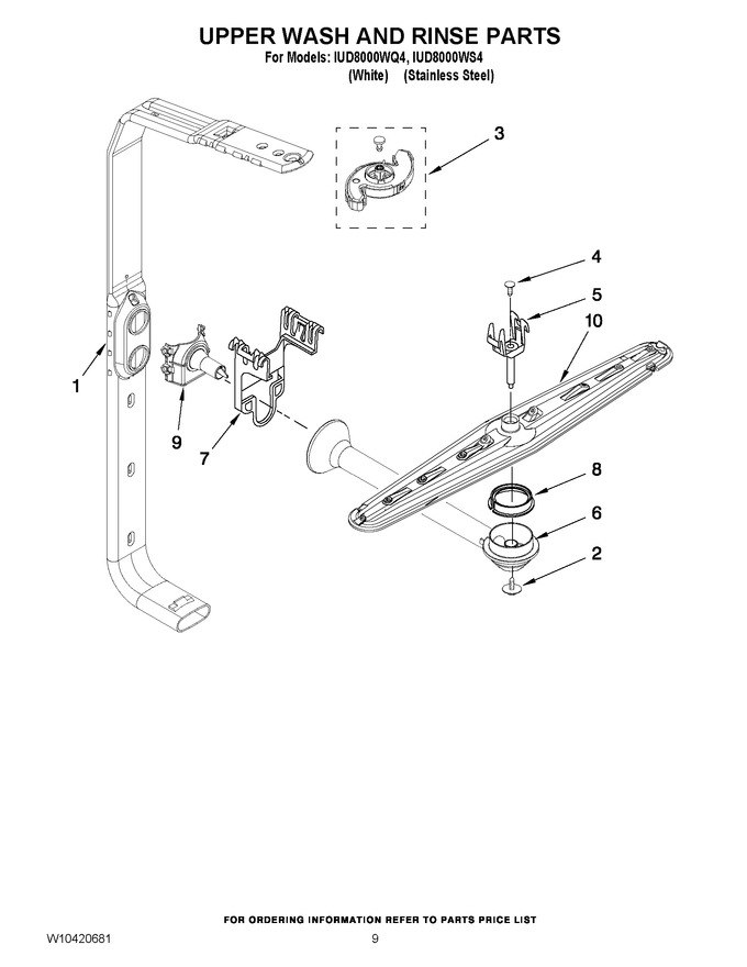 Diagram for IUD8000WS4