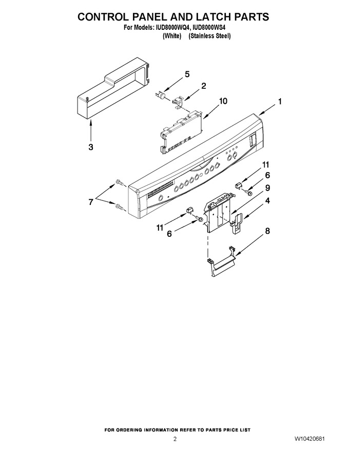 Diagram for IUD8000WS4