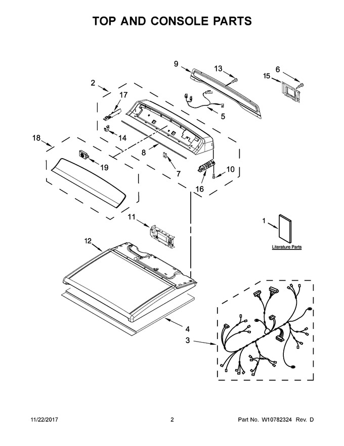 Diagram for WGD8500DW1