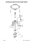 Diagram for 05 - Gearcase, Motor And Pump Parts