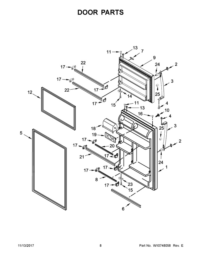 Diagram for WRT138FZDB00