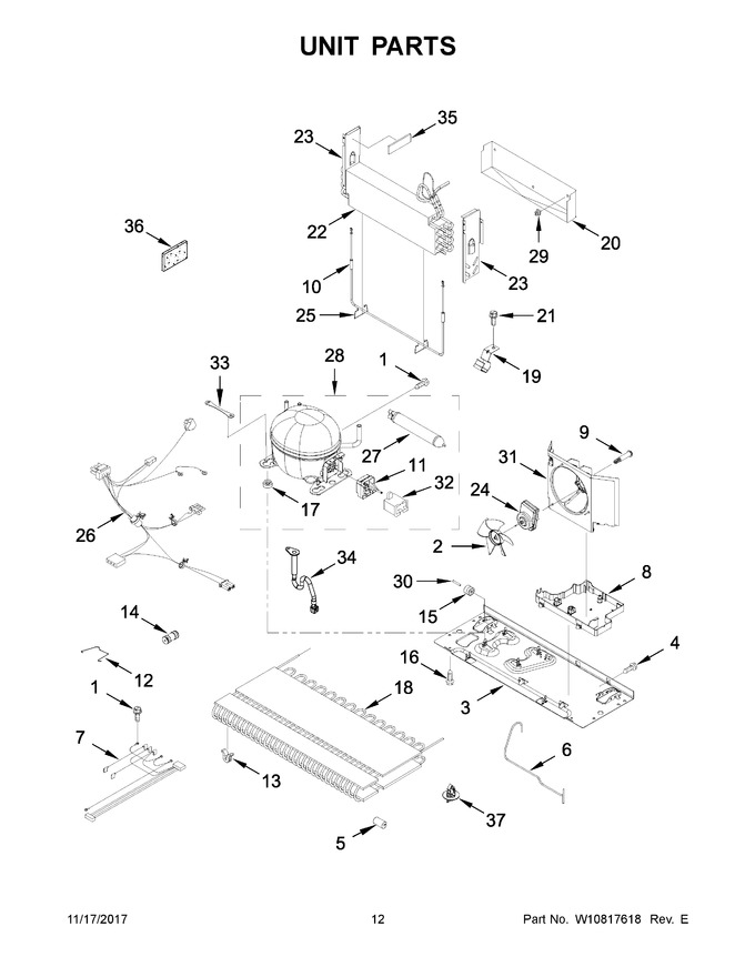 Diagram for WRX735SDBE02