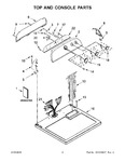 Diagram for 02 - Top And Console Parts