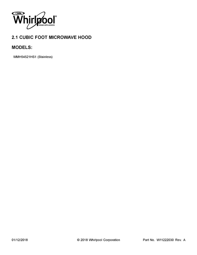 Diagram for WMH54521HS1