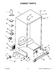Diagram for 02 - Cabinet Parts