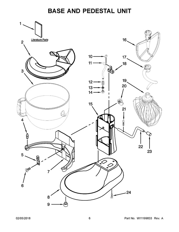 Diagram for KSM7586PBK0