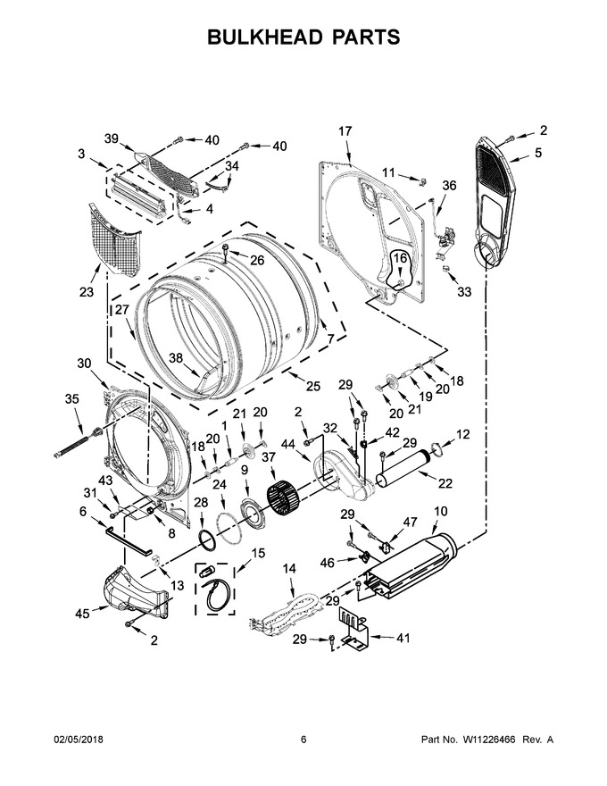 Diagram for WED92HEFU2