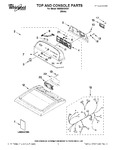 Diagram for 01 - Top And Console Parts