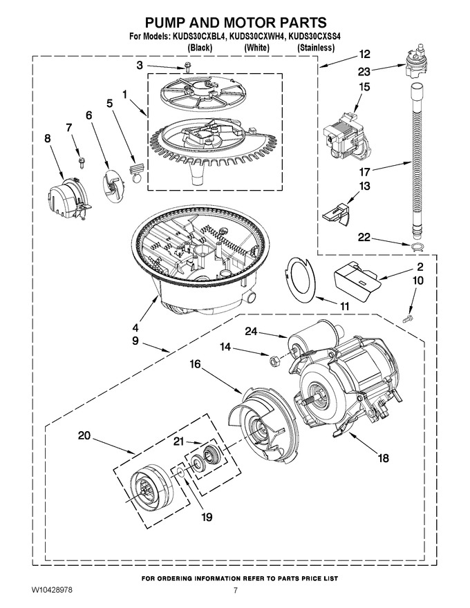 Diagram for KUDS30CXBL4