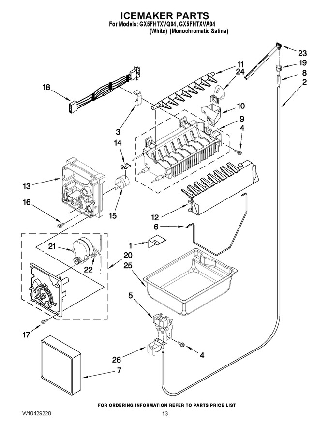 Diagram for GX5FHTXVQ04